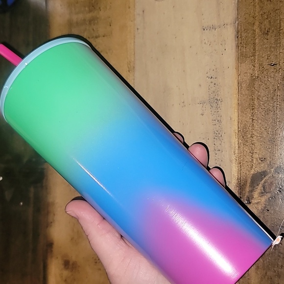 Starbucks Metal Multicolour Gradient Tumbler Cup Venti - Picture 4 of 9
